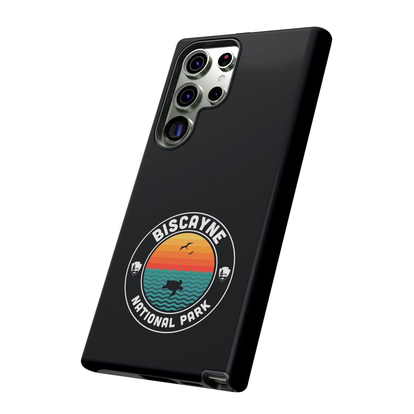 Biscayne National Park Phone Case - Round Emblem Design