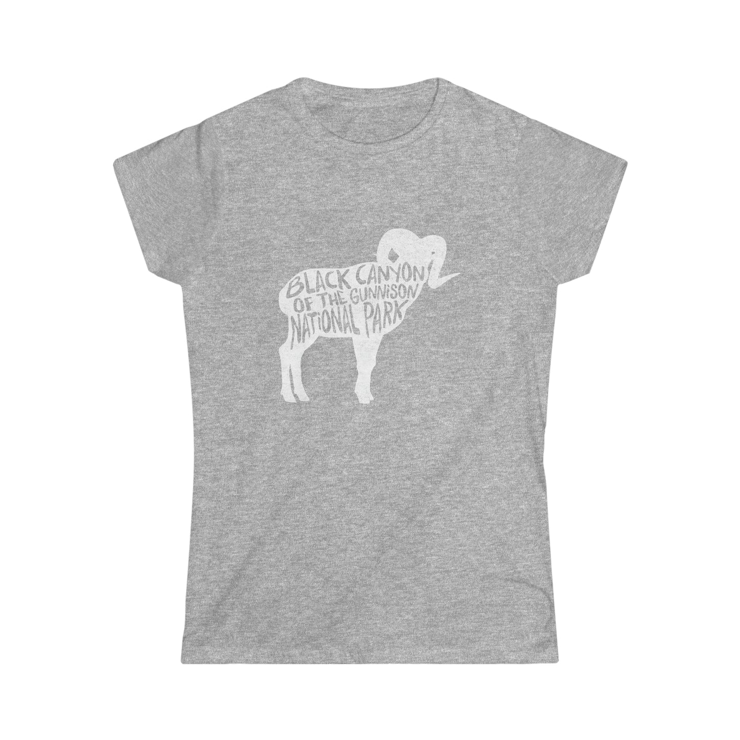 Black Canyon of the Gunnison National Park Women's T-Shirt - Bighorn Sheep
