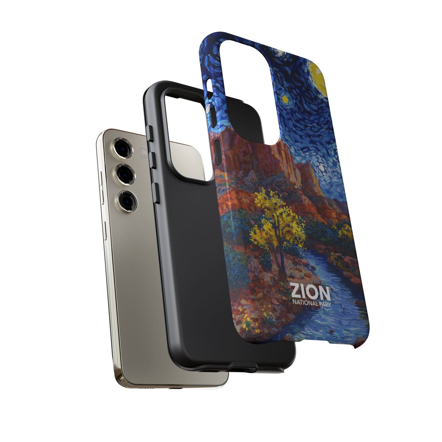 Zion National Park Phone Case - Starry Night