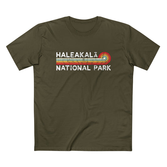 Haleakala National Park T-Shirt - Vintage Stretched Sunrise