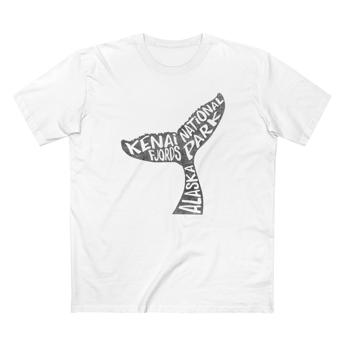 Kenai Fjords National Park T-Shirt - Whale Tail