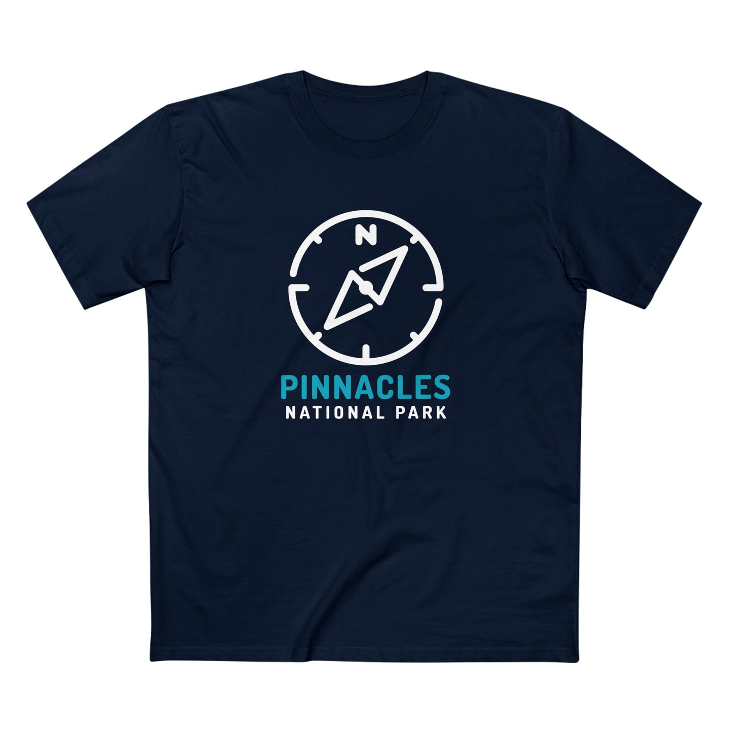 Pinnacles National Park T-Shirt Compass Design