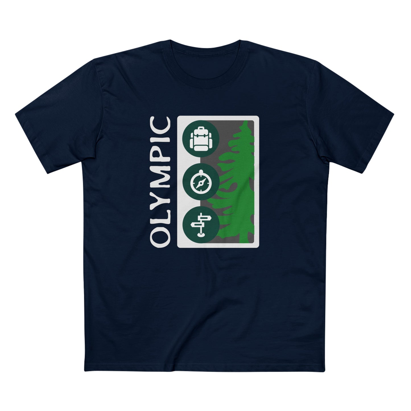 Olympic National Park T-Shirt Tree Graphic