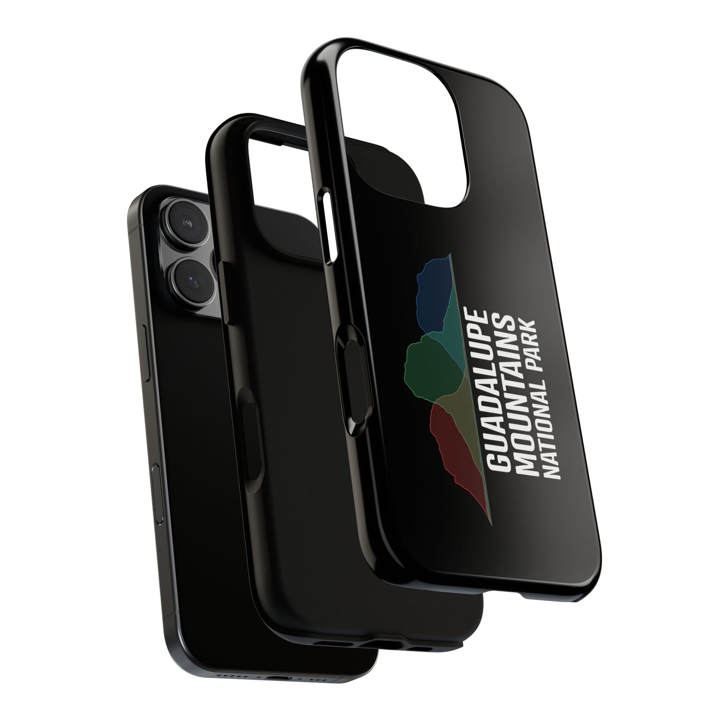 Guadalupe Mountains National Park Phone Case - Histogram Design
