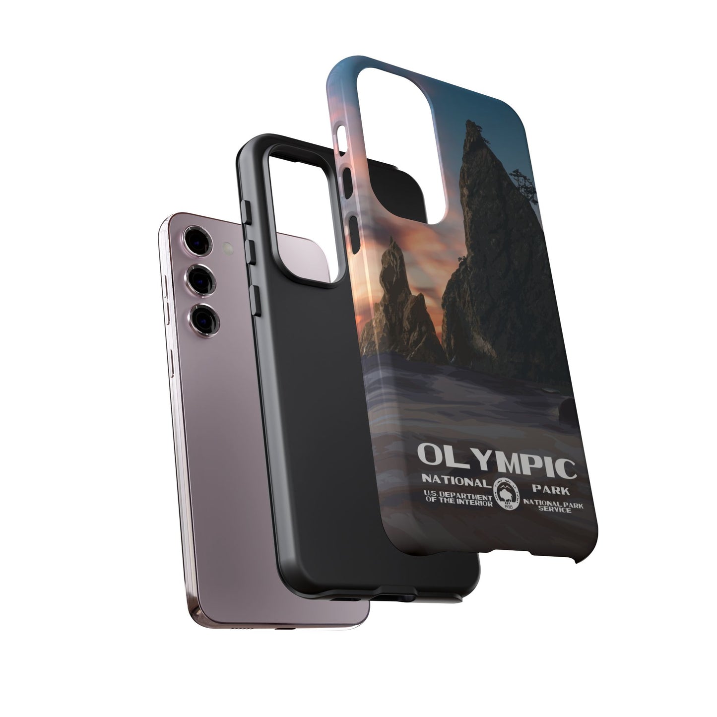 Olympic National Park Phone Case - WPA Style