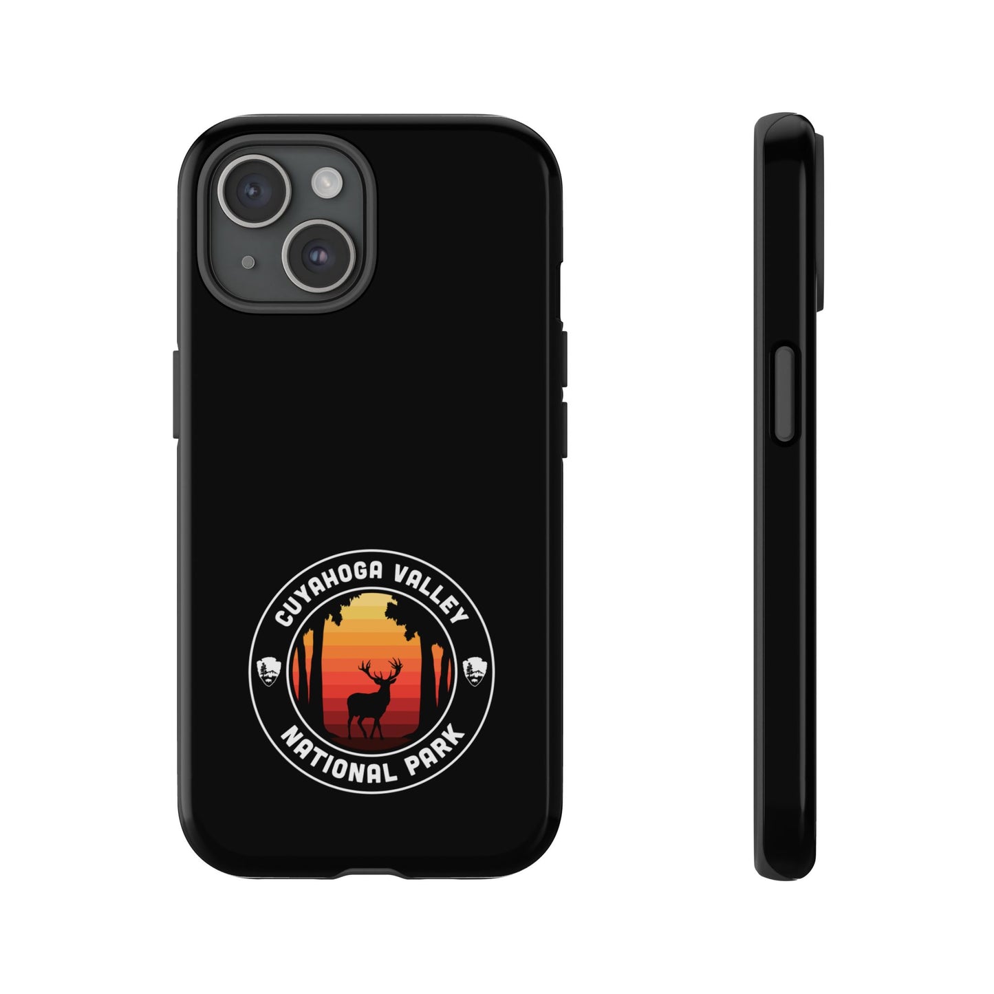 Cuyahoga Valley National Park Phone Case - Round Emblem Design