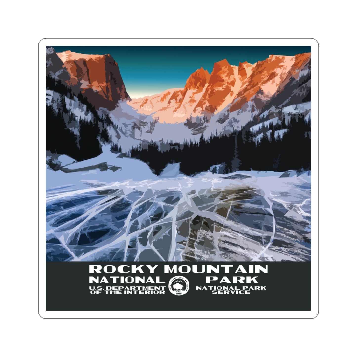 Rocky Mountain National Park Sticker