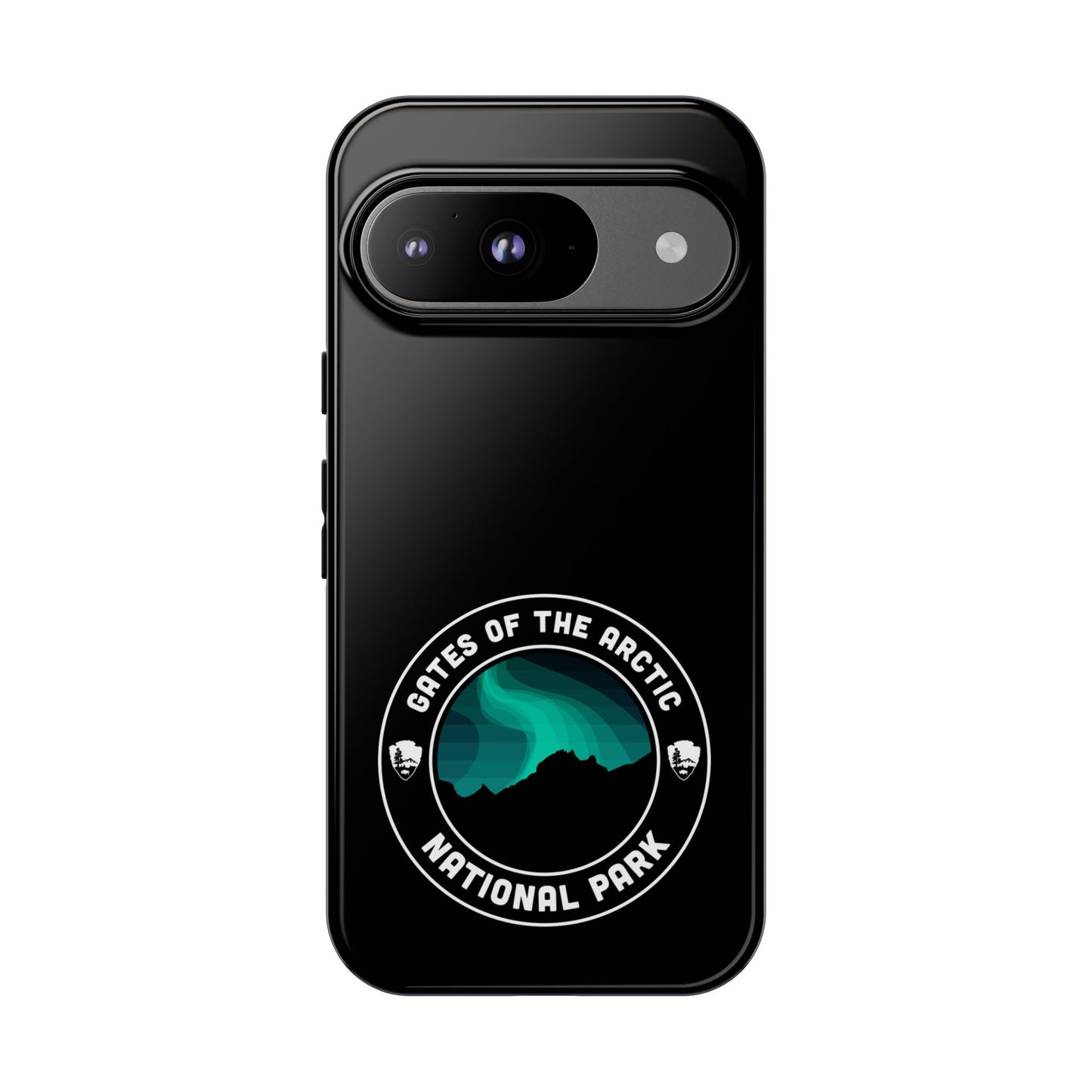 Gates of the Arctic National Park Phone Case - Round Emblem Design