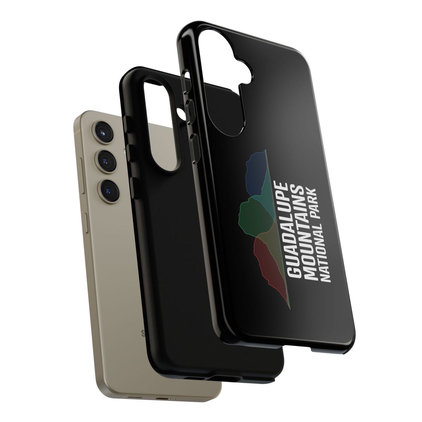Guadalupe Mountains National Park Phone Case - Histogram Design