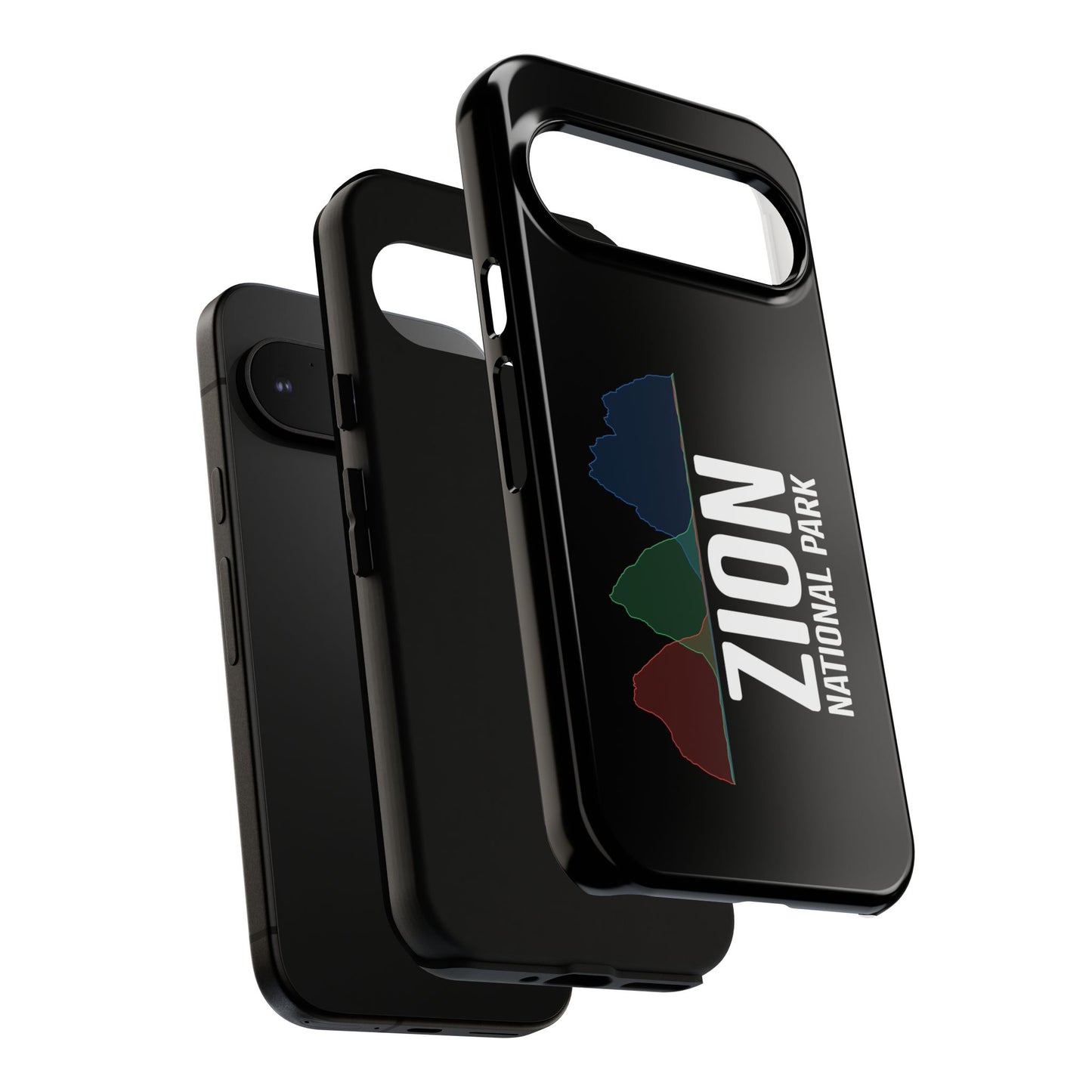 Zion National Park Phone Case - Histogram Design