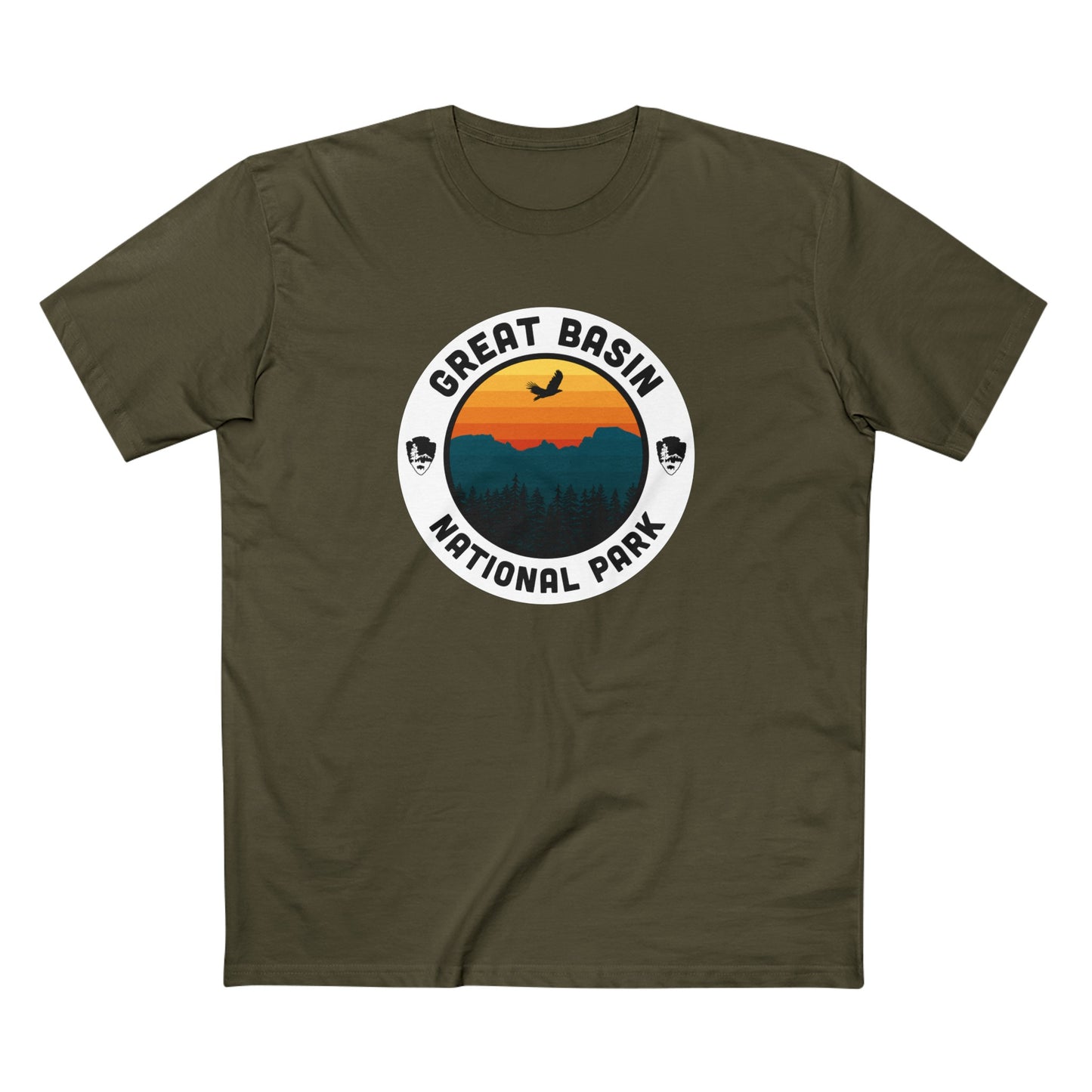 Great Basin National Park T-Shirt - Round Badge Design