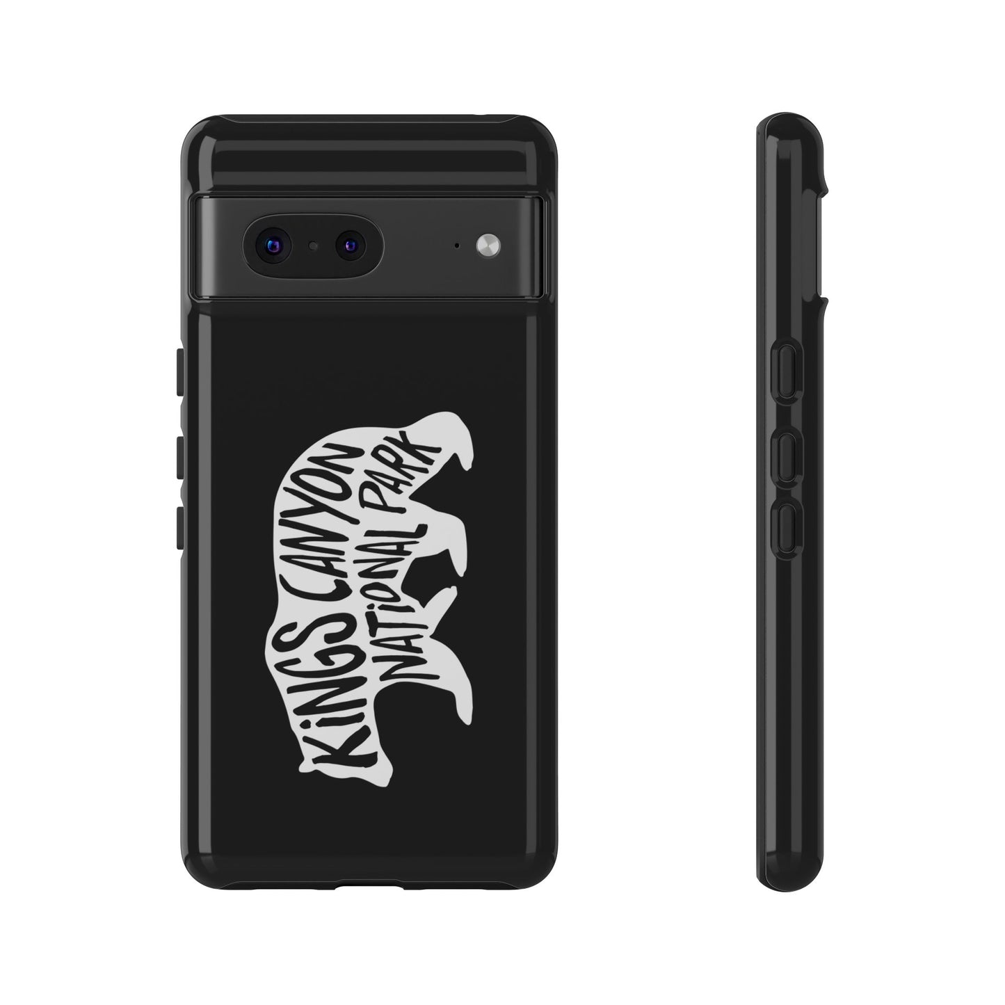 Kings Canyon National Park Phone Case - Black Bear Design