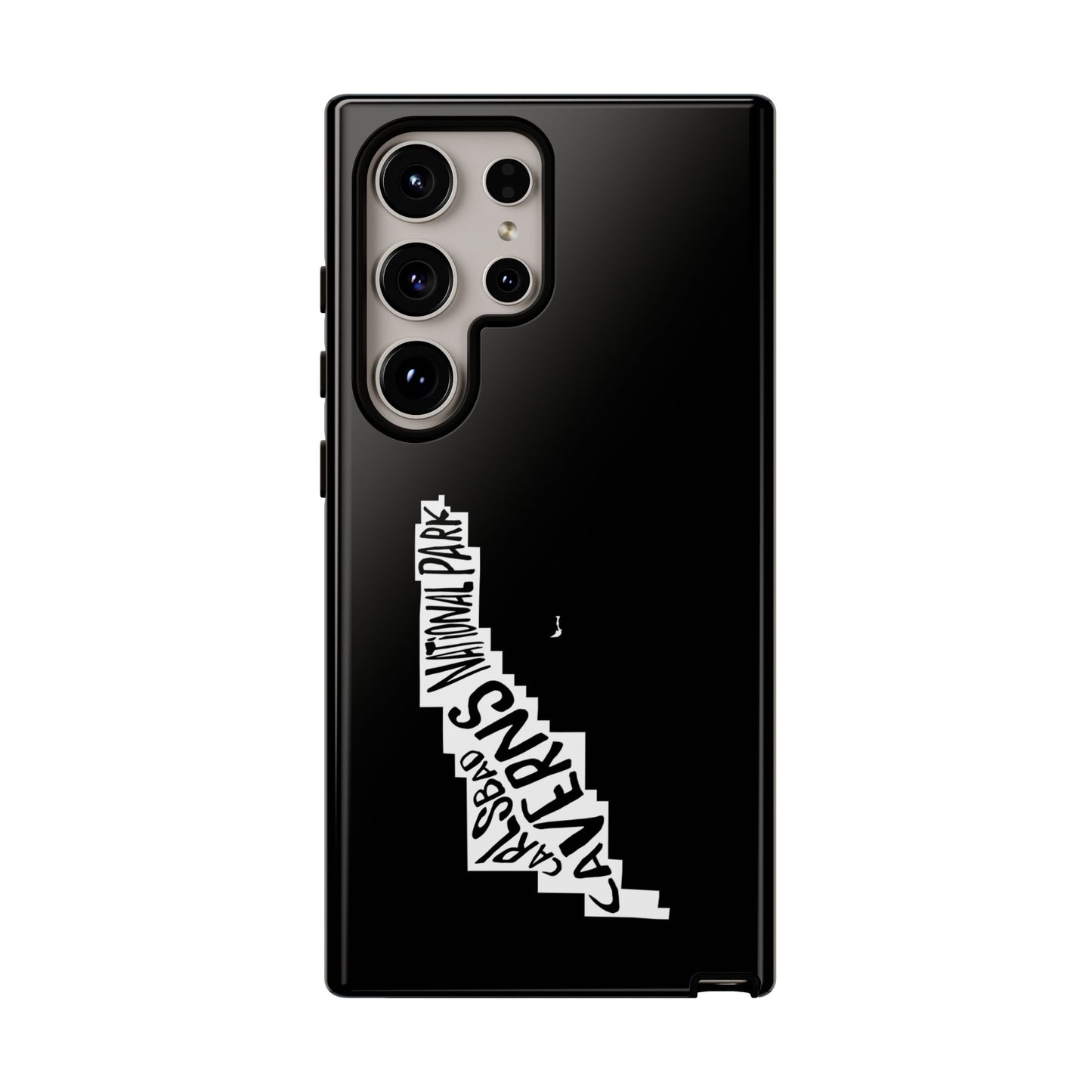 Carlsbad Caverns National Park Phone Case - Map Design