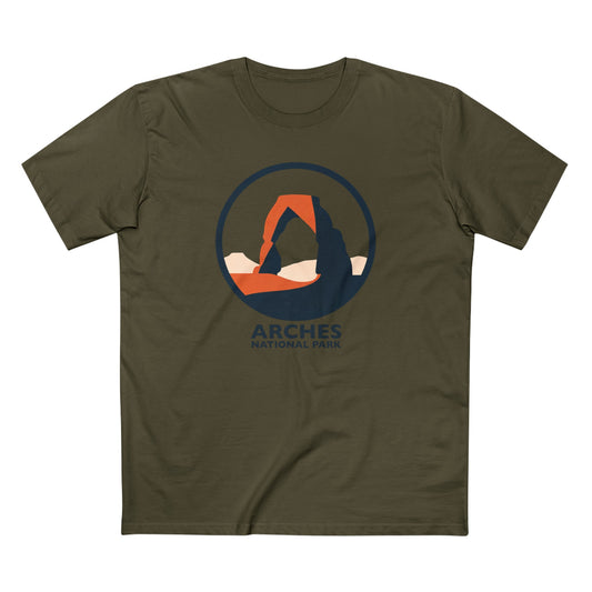 Arches National Park T-Shirt - Round Logo