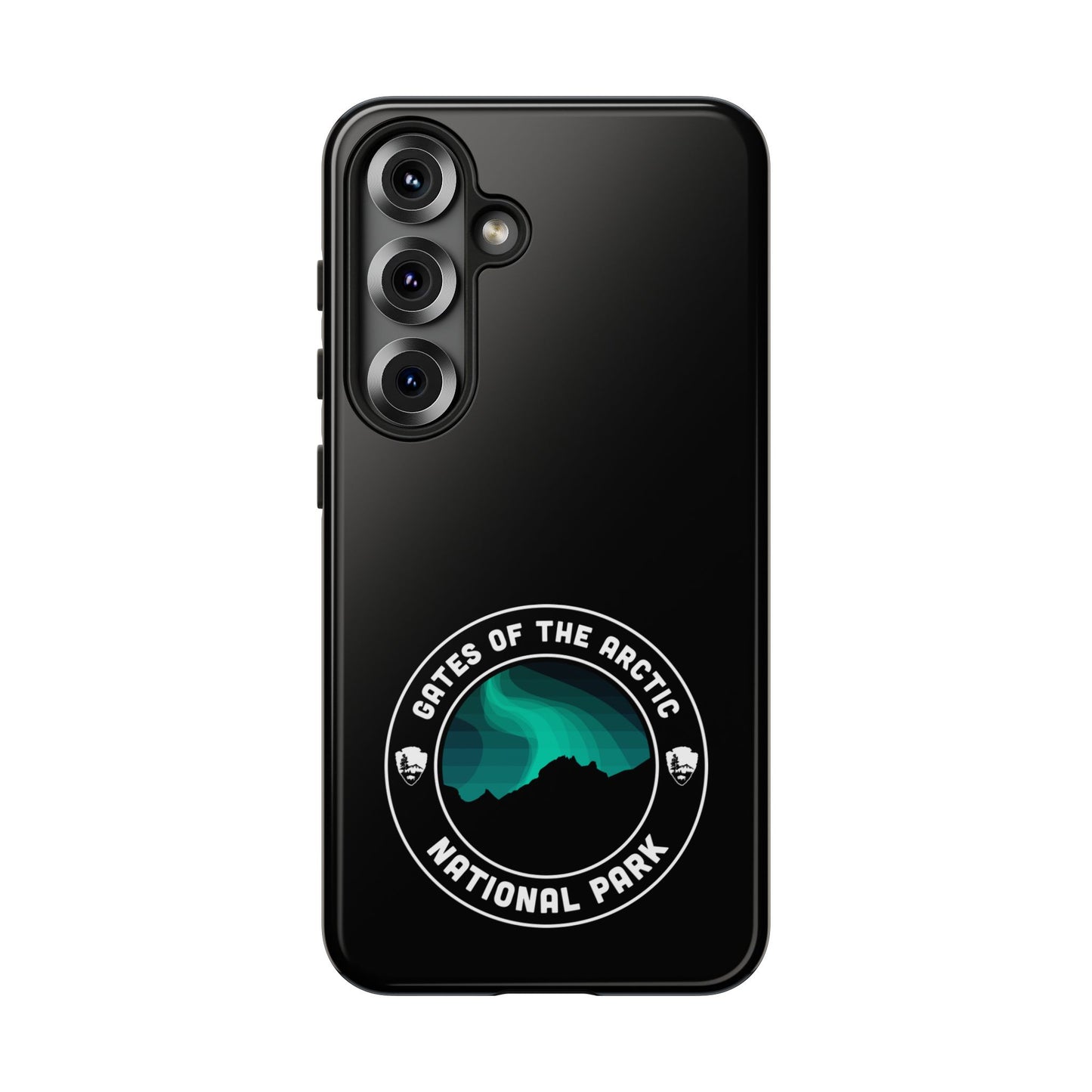 Gates of the Arctic National Park Phone Case - Round Emblem Design