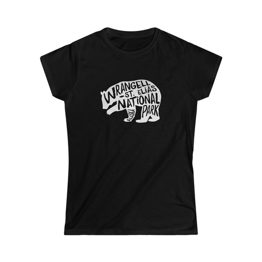 Wrangell St Elias National Park Women's T-Shirt - Grizzly Bear