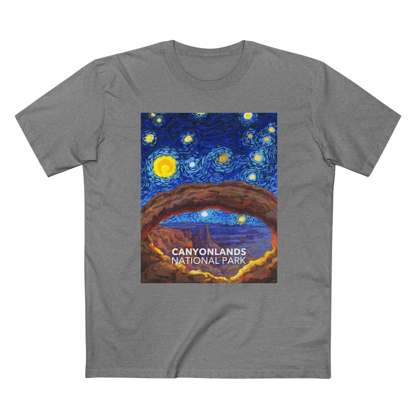 Canyonlands National Park T-Shirt - The Starry Night