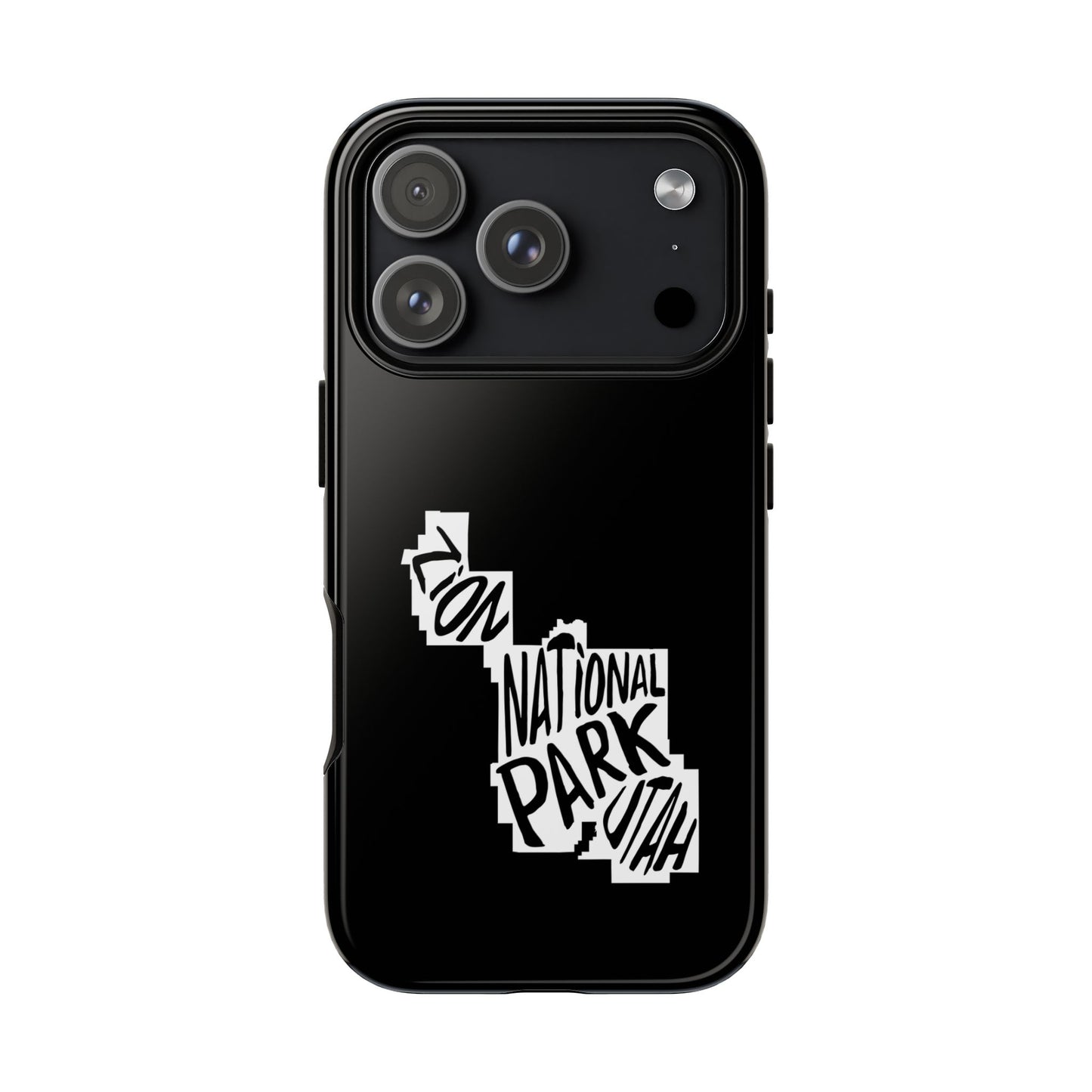 Zion National Park Phone Case - Map Design