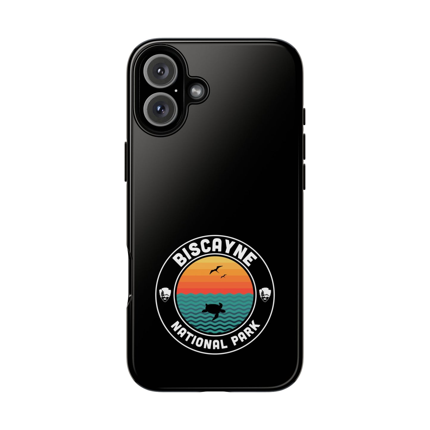 Biscayne National Park Phone Case - Round Emblem Design