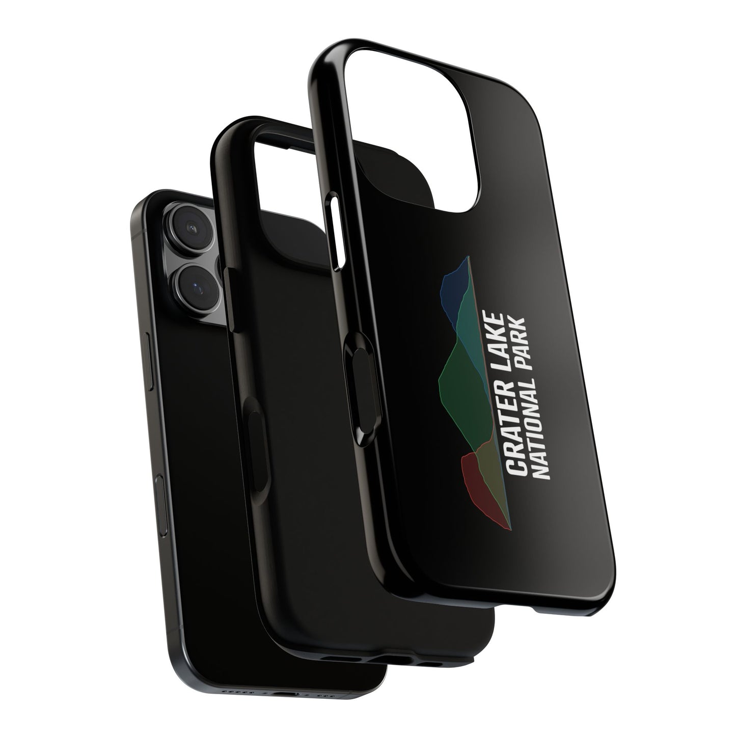 Crater Lake National Park Phone Case - Histogram Design