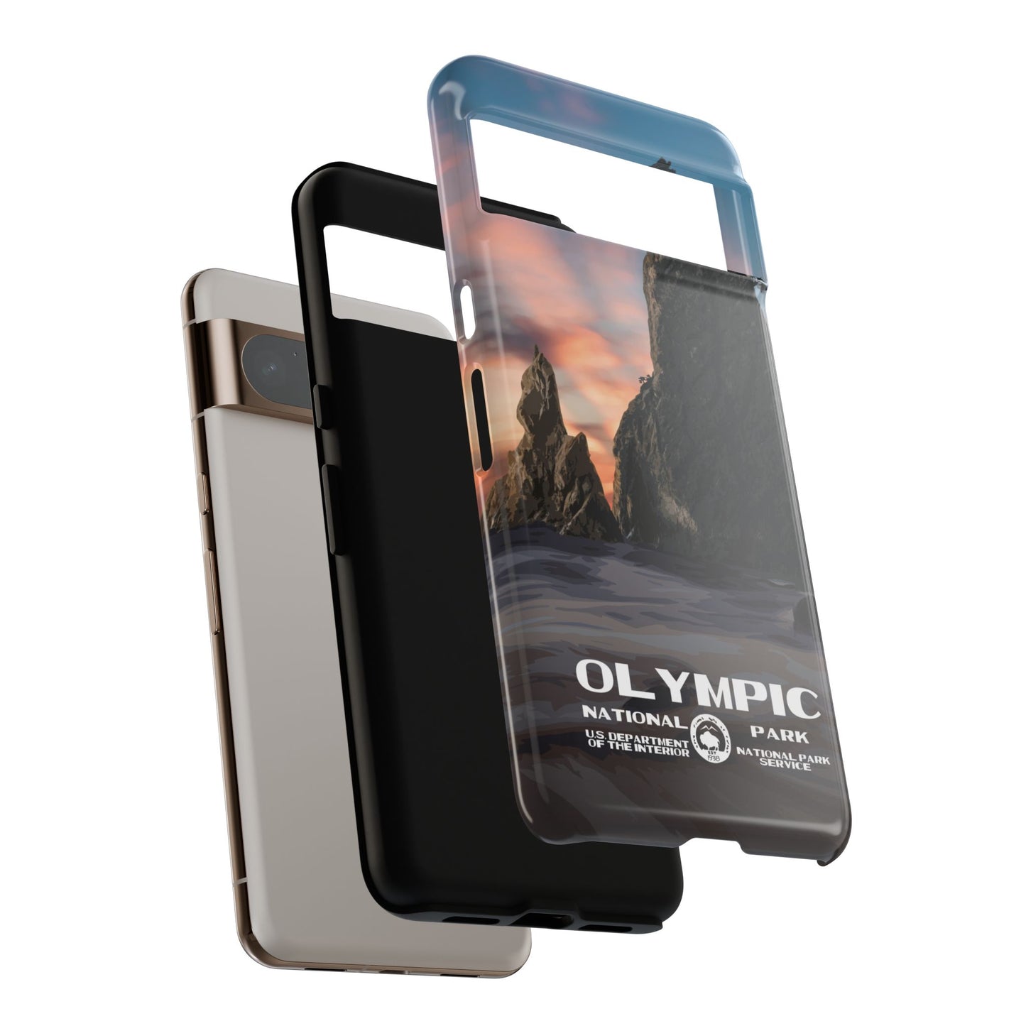 Olympic National Park Phone Case - WPA Style