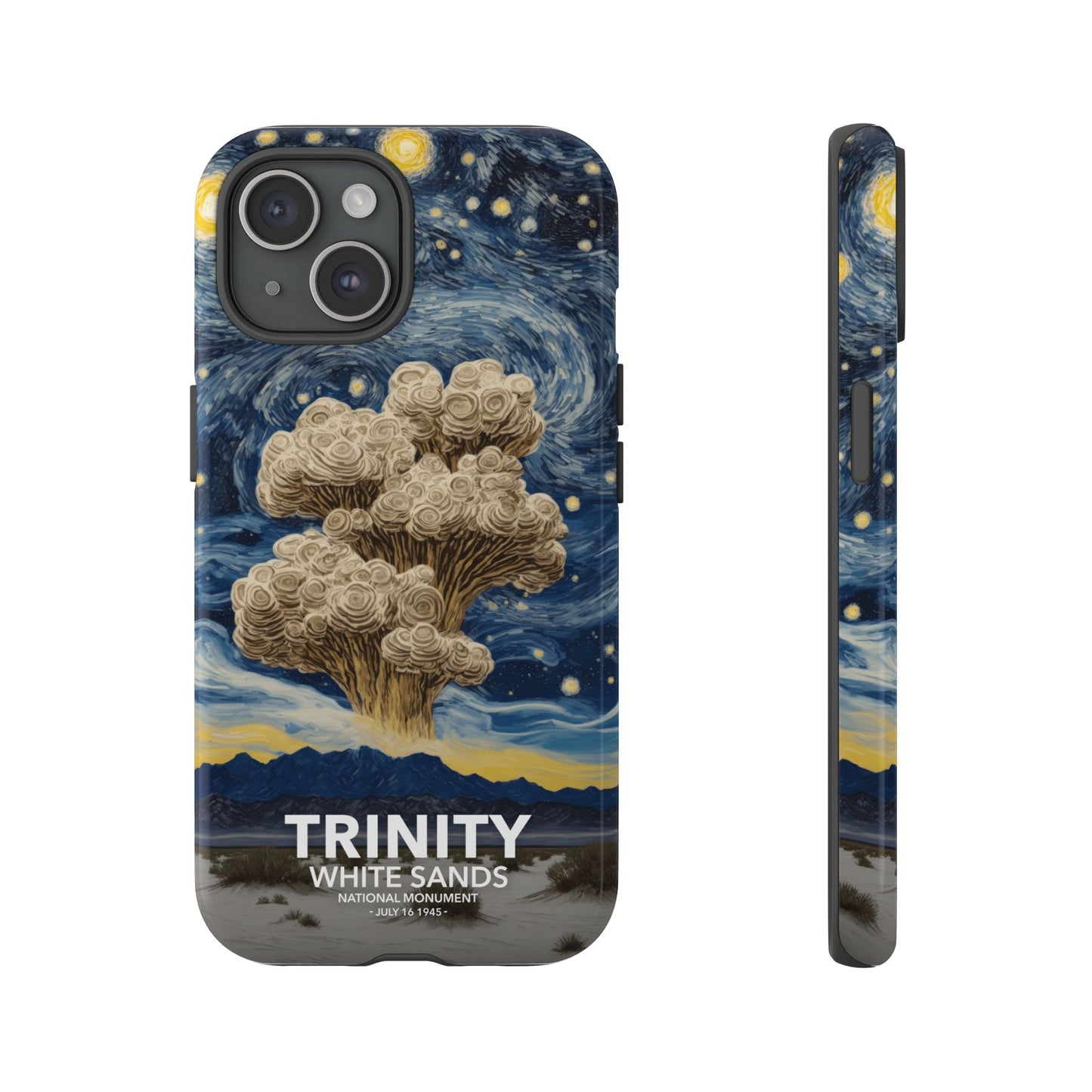 White Sands National Park Phone Case - Starry Night Trinity Test