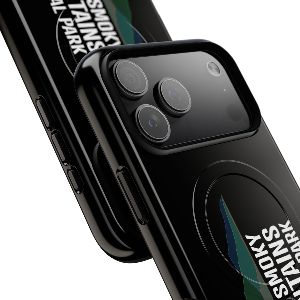 Great Smoky Mountains National Park iPhone Case with MagSafe - Histogram Design