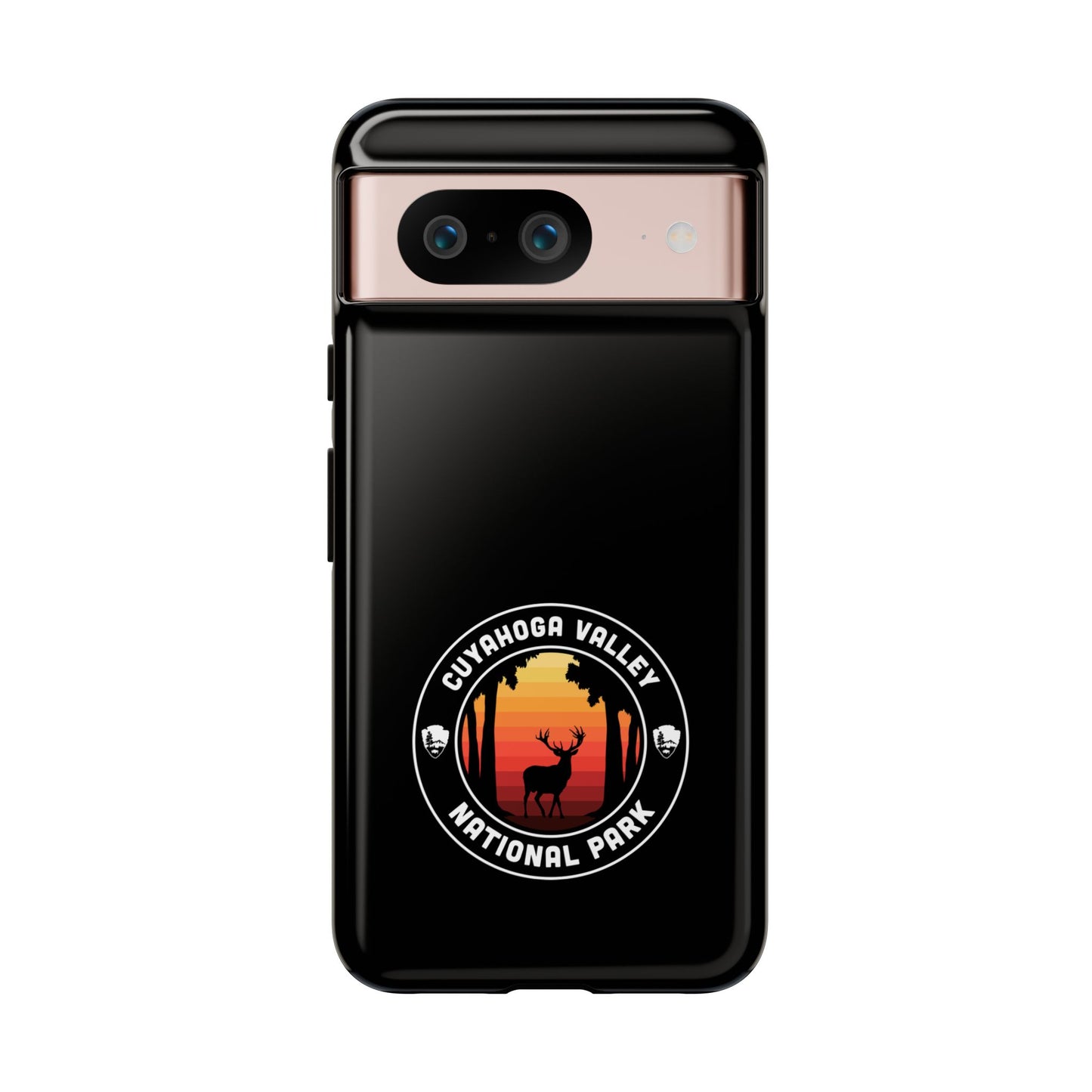 Cuyahoga Valley National Park Phone Case - Round Emblem Design