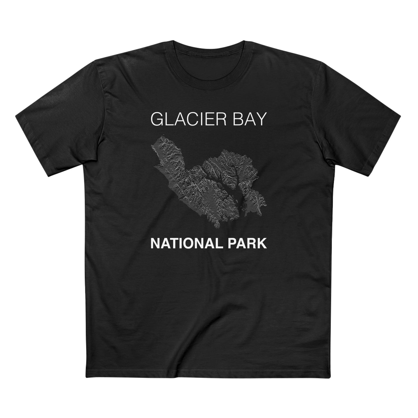 Glacier Bay National Park T-Shirt Lines