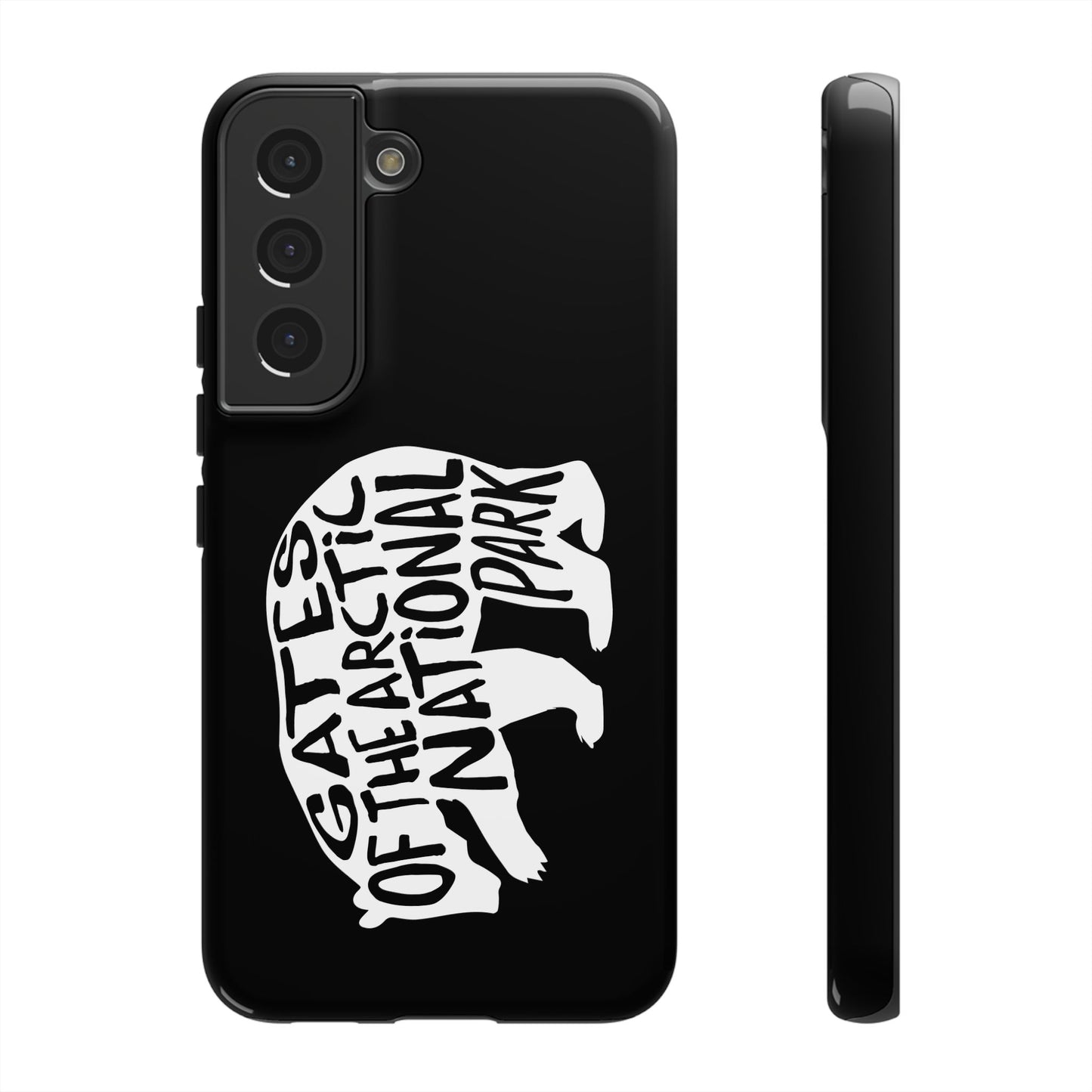 Gates of the Arctic National Park Phone Case - Grizzly Bear Design