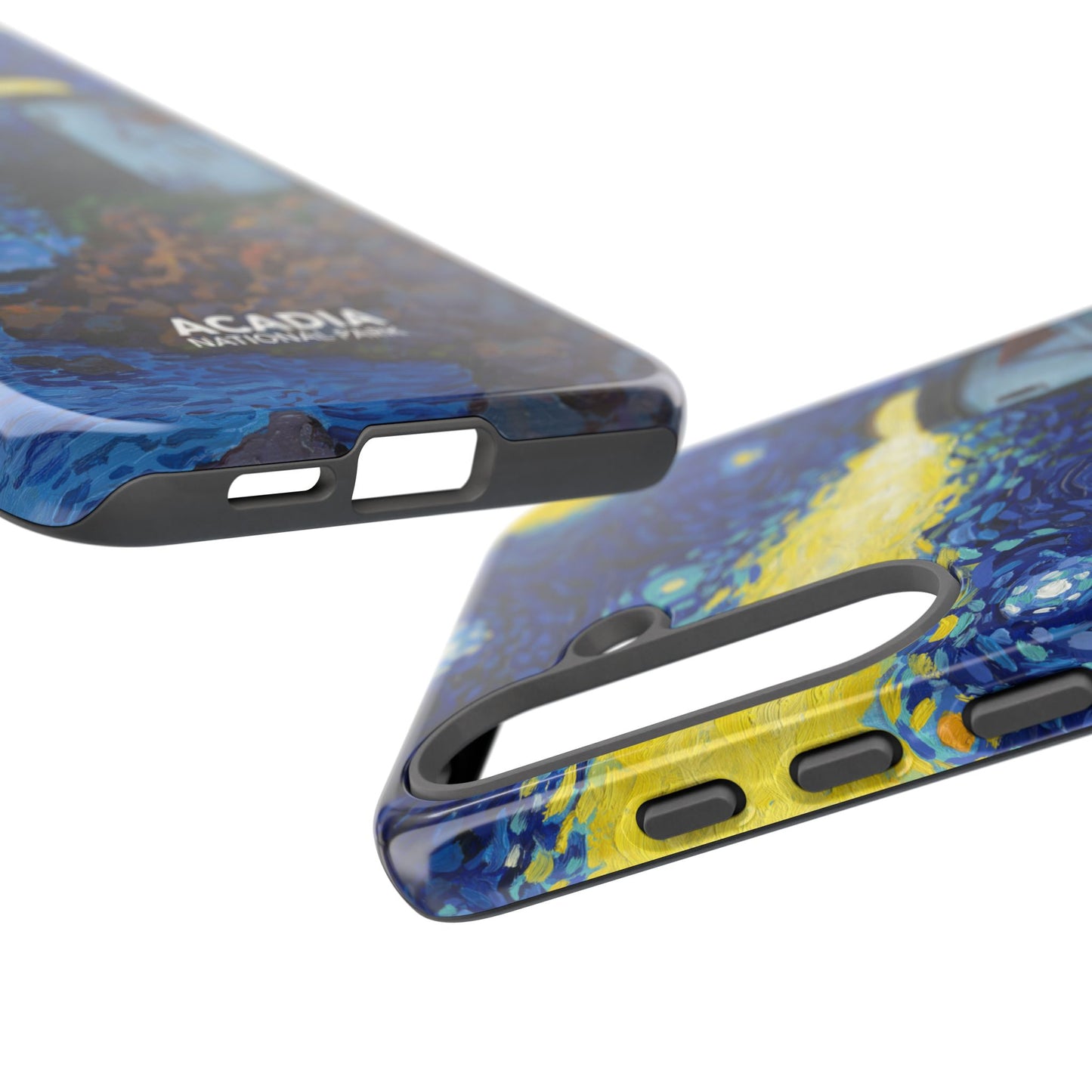 Acadia National Park Phone Case - Starry Night Lighthouse