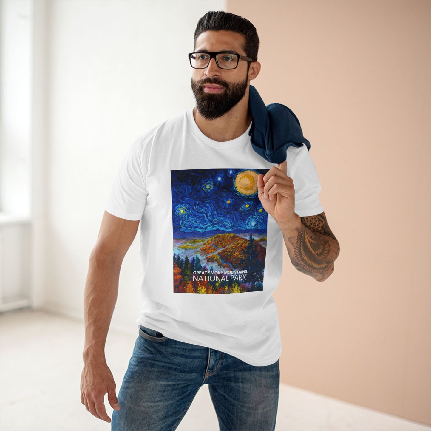 Great Smoky Mountains National Park T-Shirt - The Starry Night