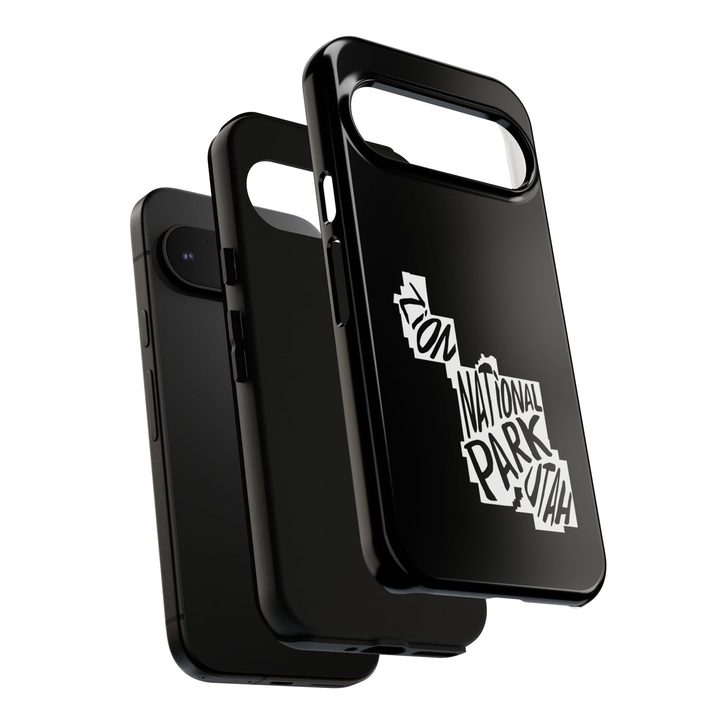 Zion National Park Phone Case - Map Design