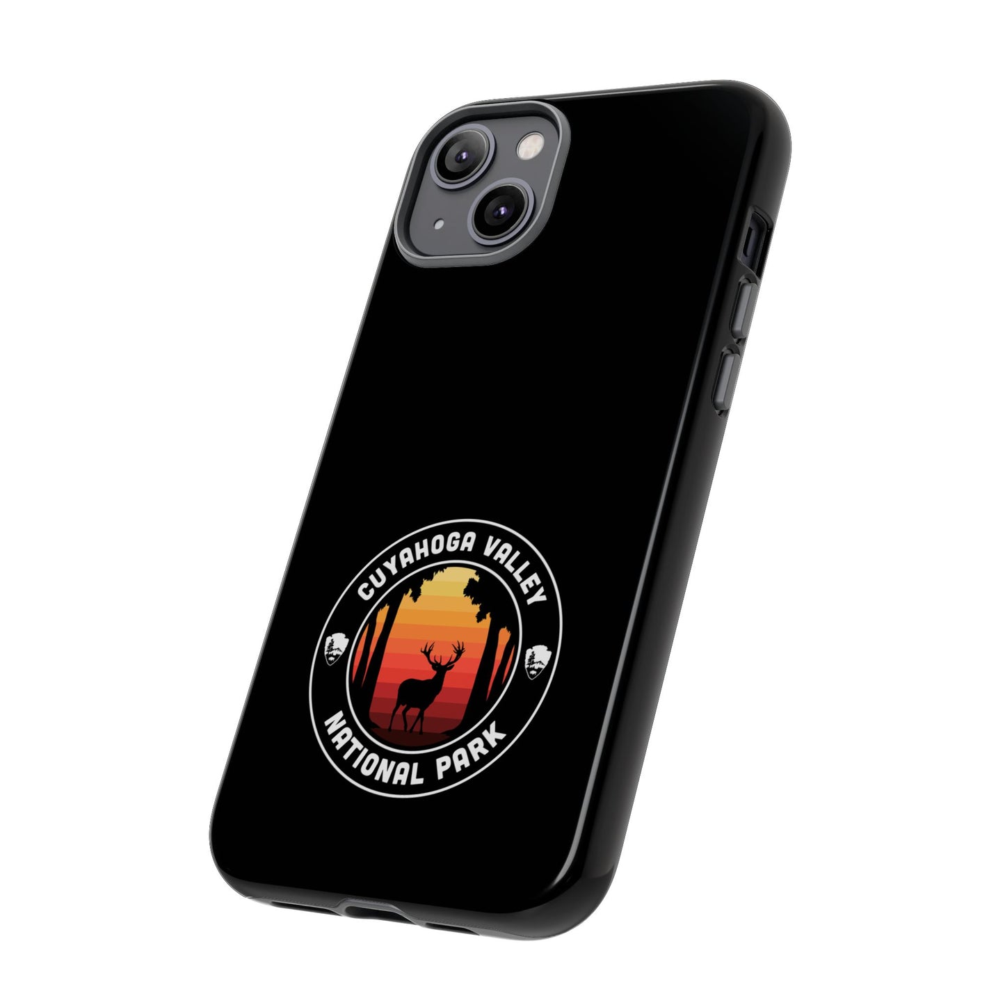 Cuyahoga Valley National Park Phone Case - Round Emblem Design