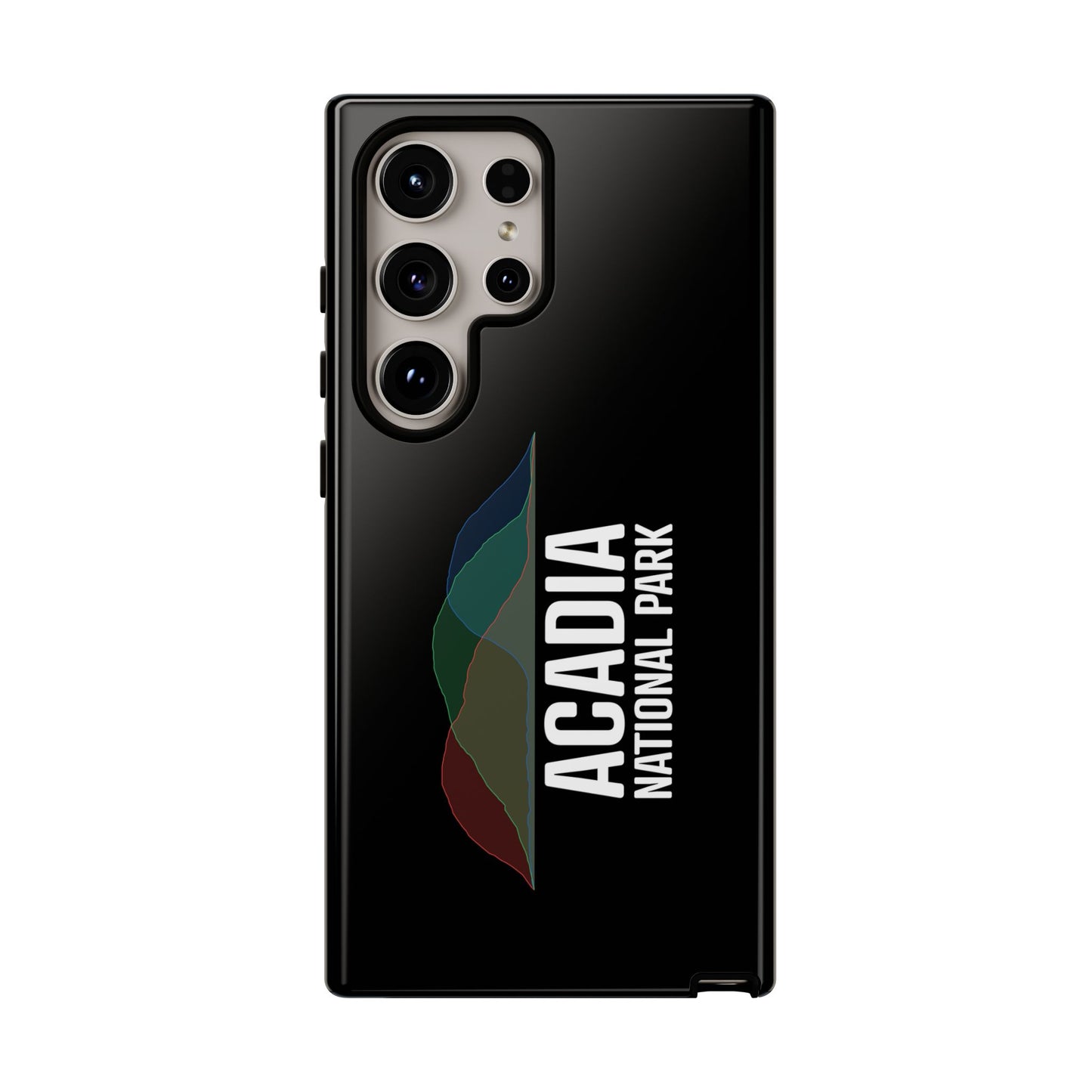 Acadia National Park Phone Case - Histogram Design
