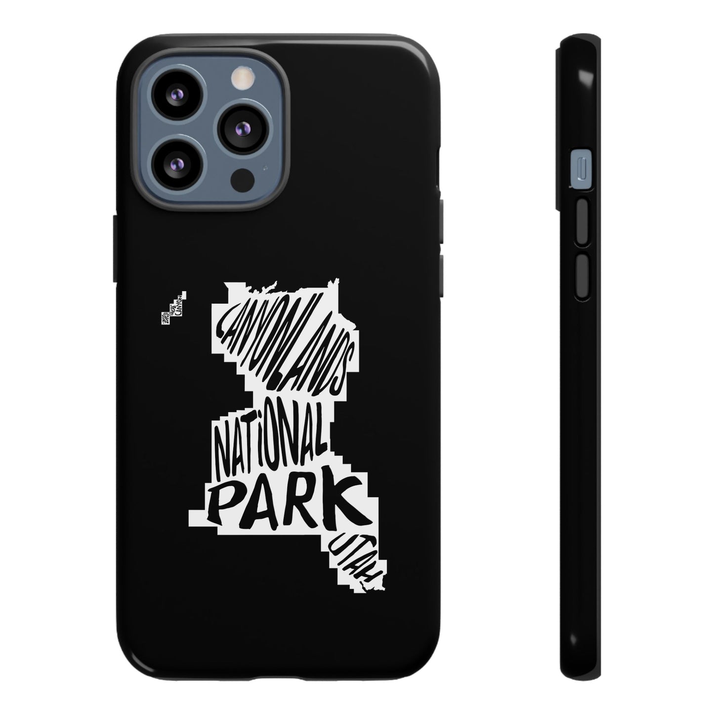 Canyonlands National Park Phone Case - Map Design
