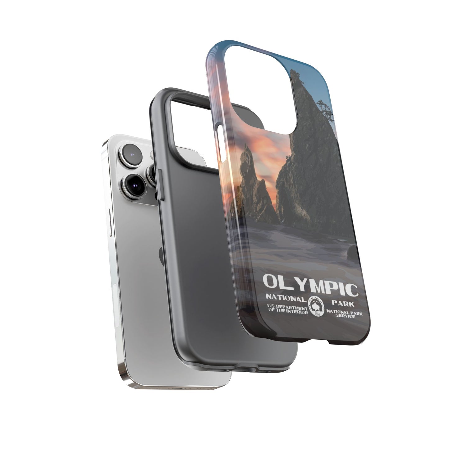 Olympic National Park Phone Case - WPA Style