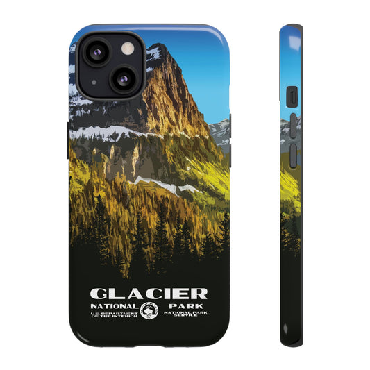 Glacier National Park Phone Case - WPA Style
