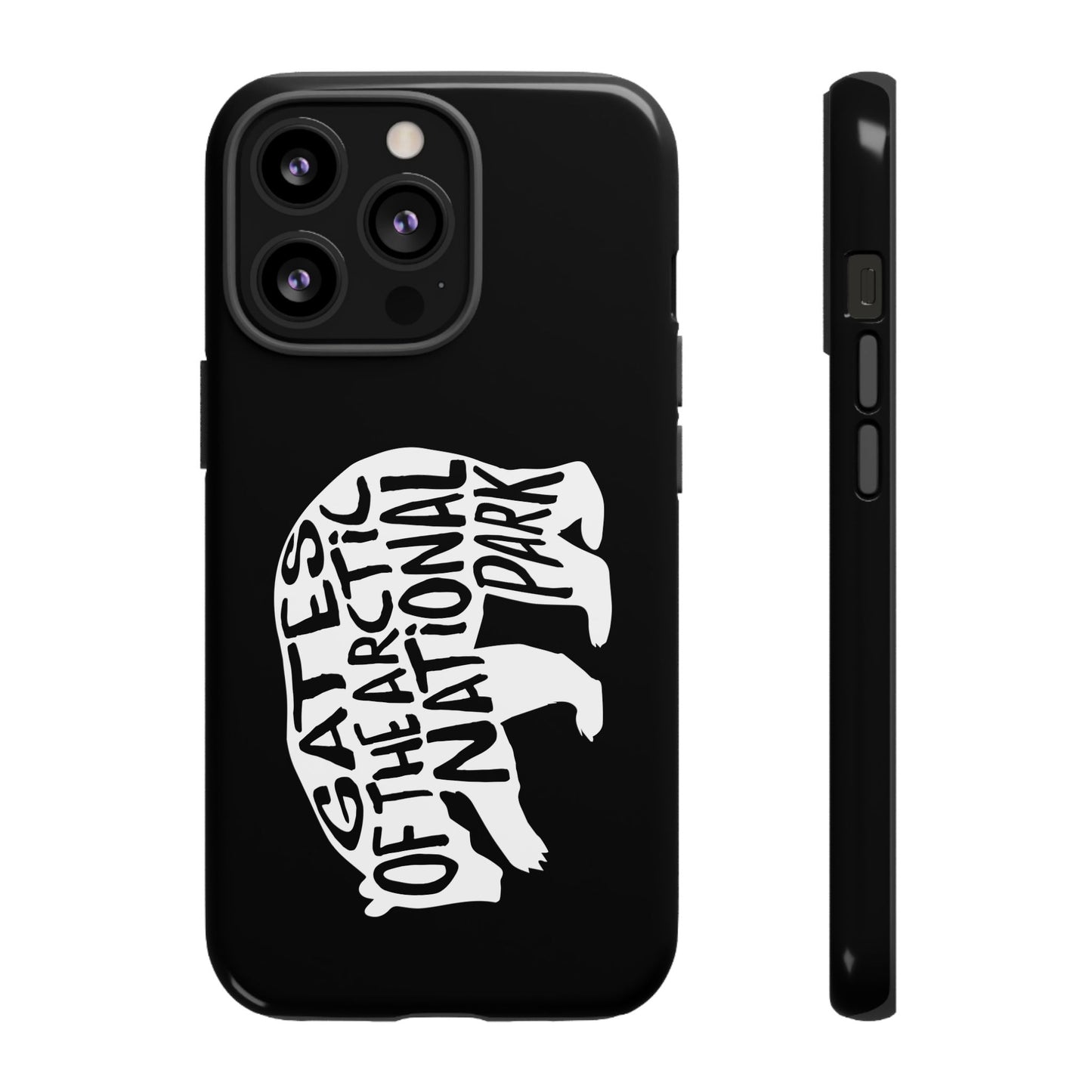 Gates of the Arctic National Park Phone Case - Grizzly Bear Design