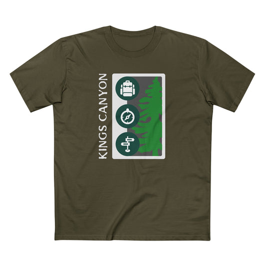 Kings Canyon National Park T-Shirt Tree Graphic