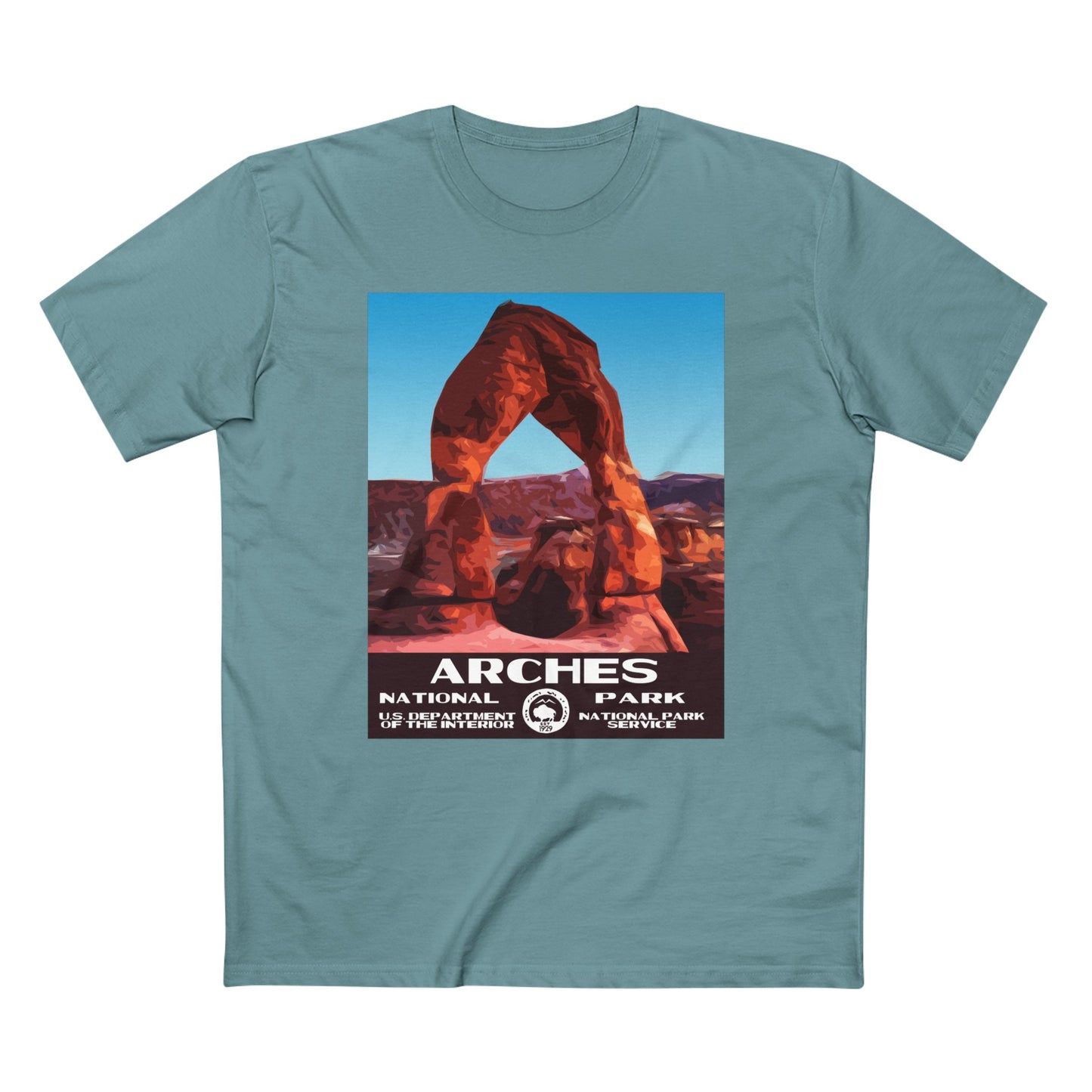 Arches Men's Cotton Crew T-Shirt