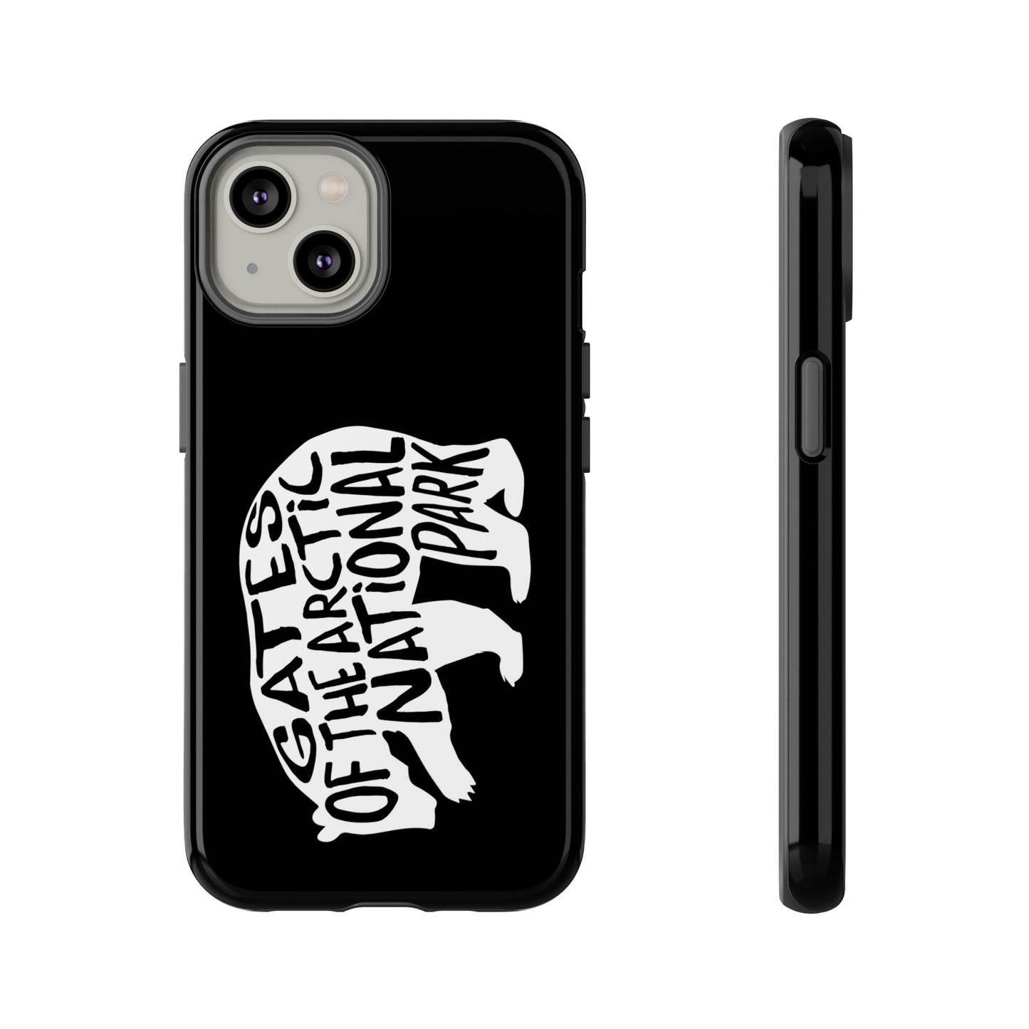 Gates of the Arctic National Park Phone Case - Grizzly Bear Design