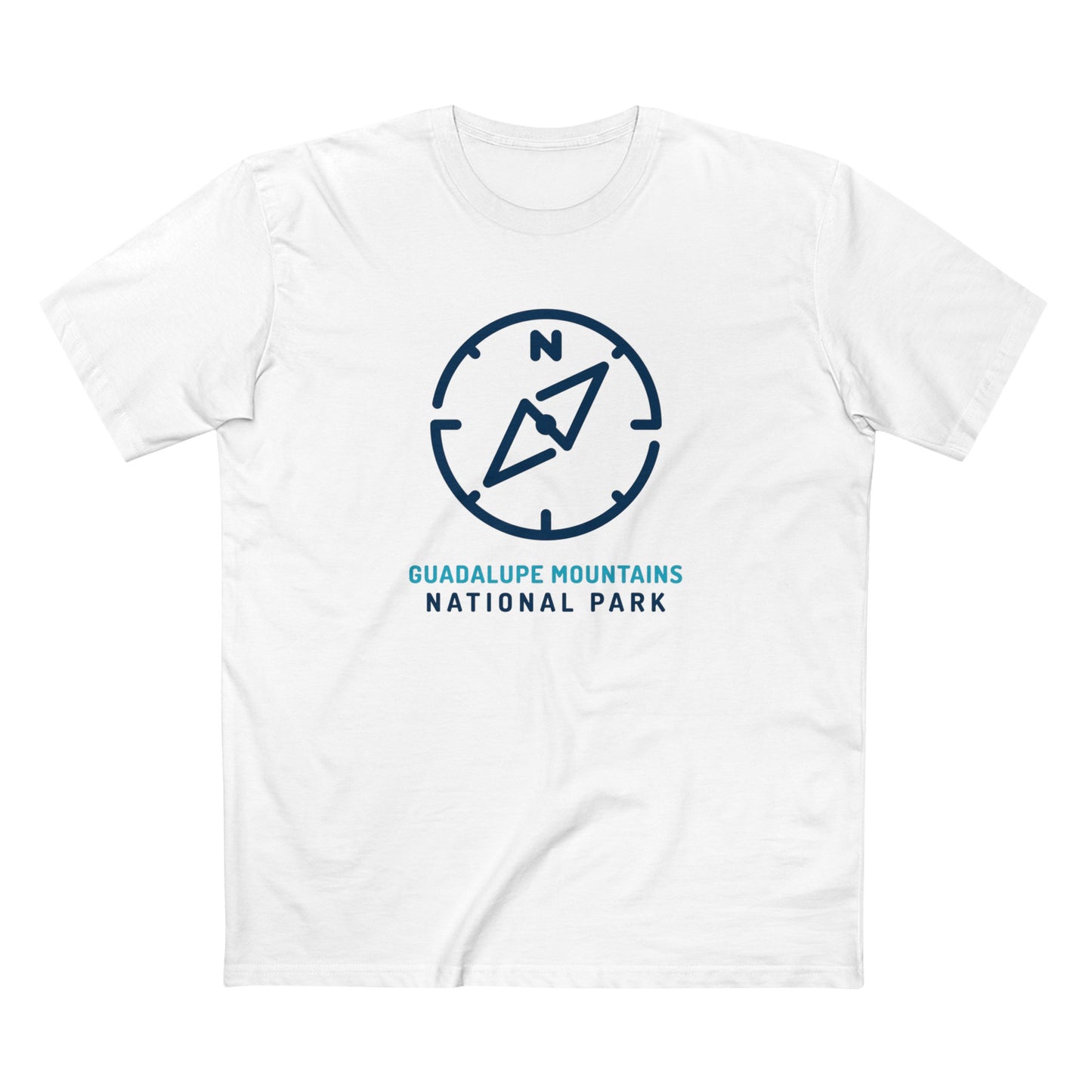 Guadalupe Mountains National Park T-Shirt Compass Design
