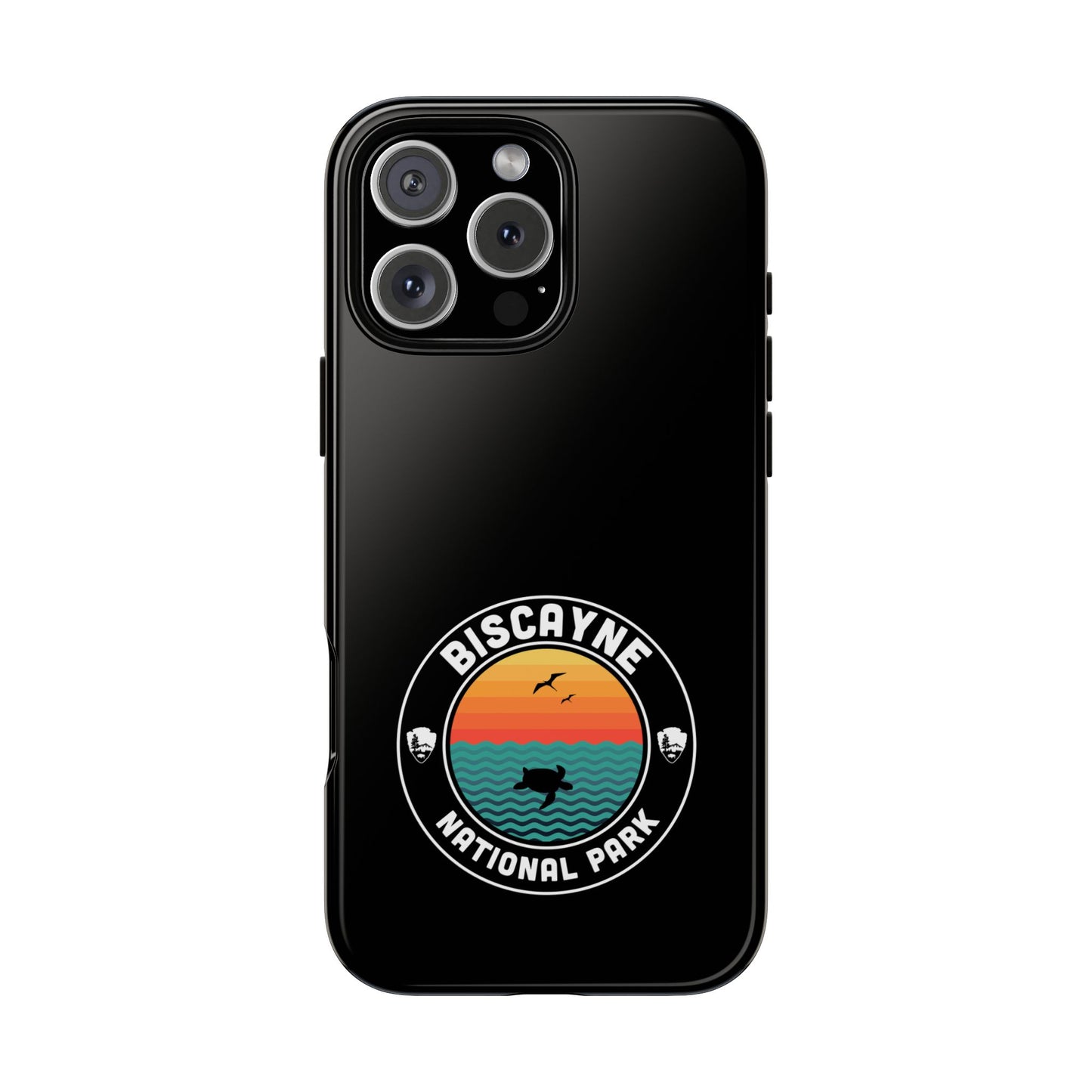 Biscayne National Park Phone Case - Round Emblem Design