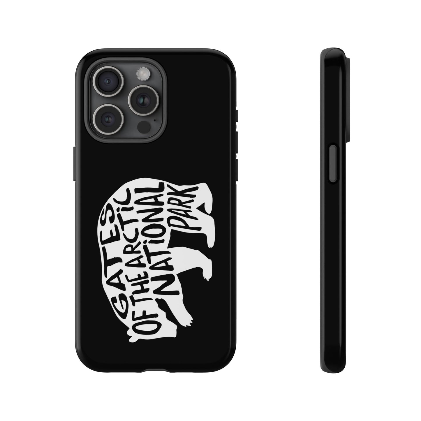 Gates of the Arctic National Park Phone Case - Grizzly Bear Design