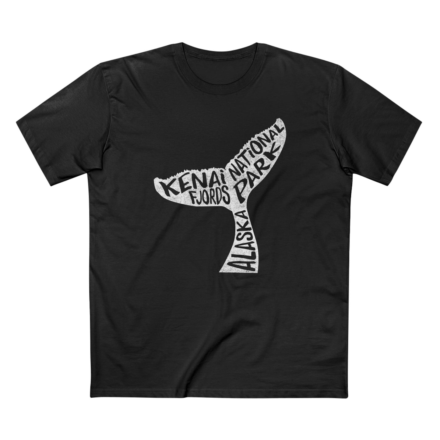 Kenai Fjords National Park T-Shirt - Whale Tail