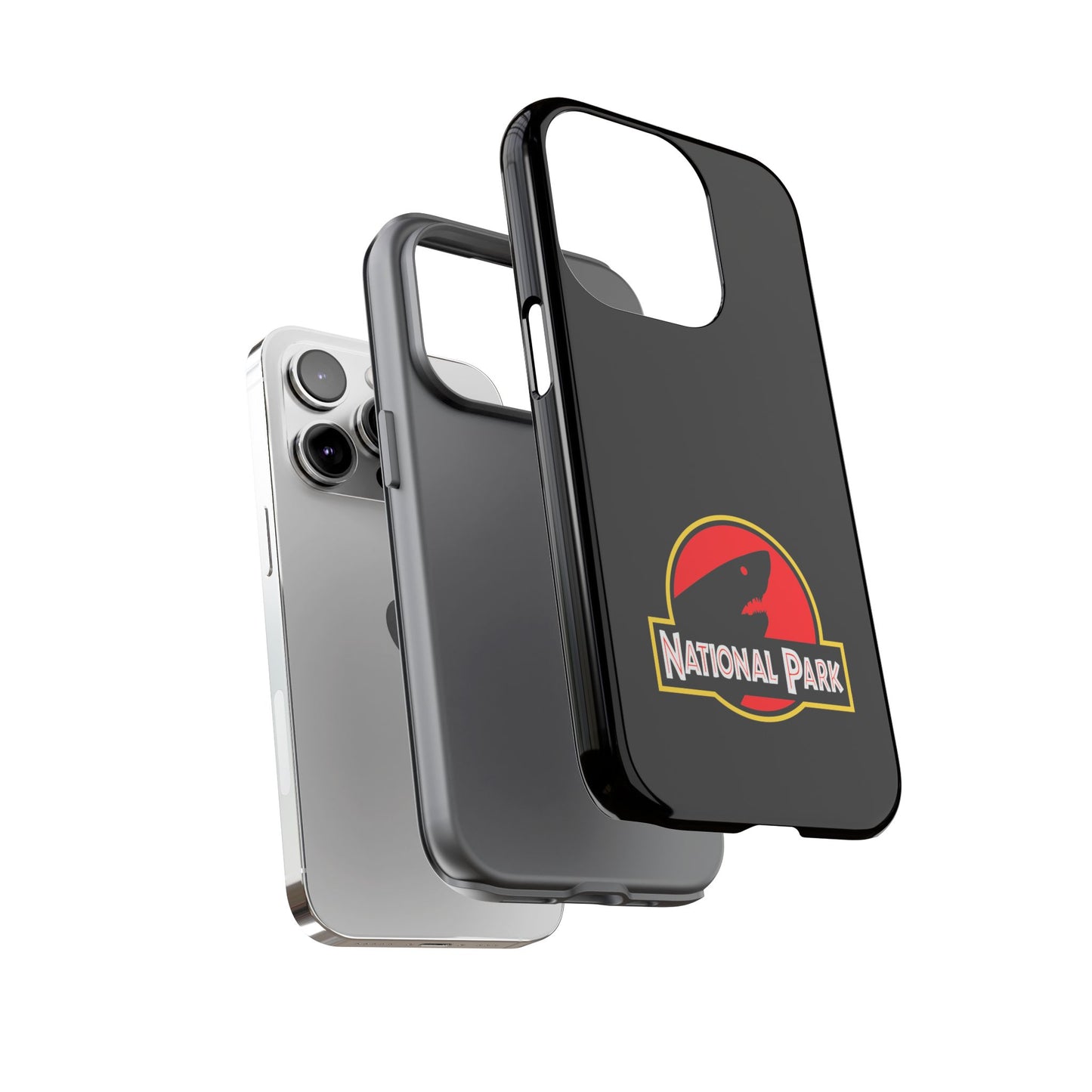 Shark National Park Phone Case - Parody Logo