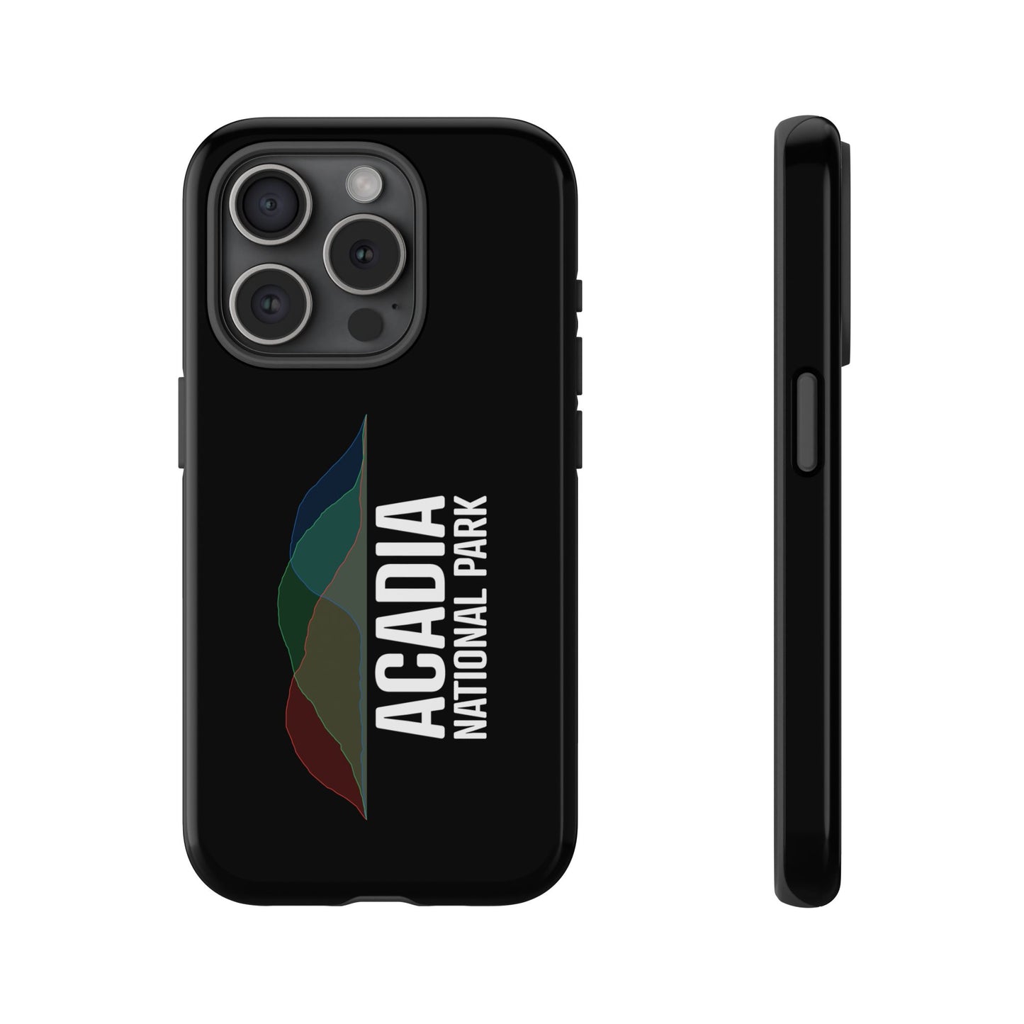 Acadia National Park Phone Case - Histogram Design