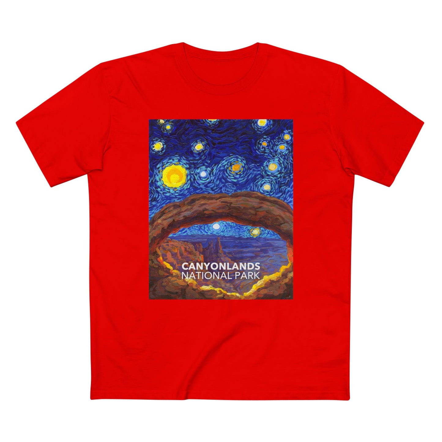 Canyonlands National Park T-Shirt - The Starry Night
