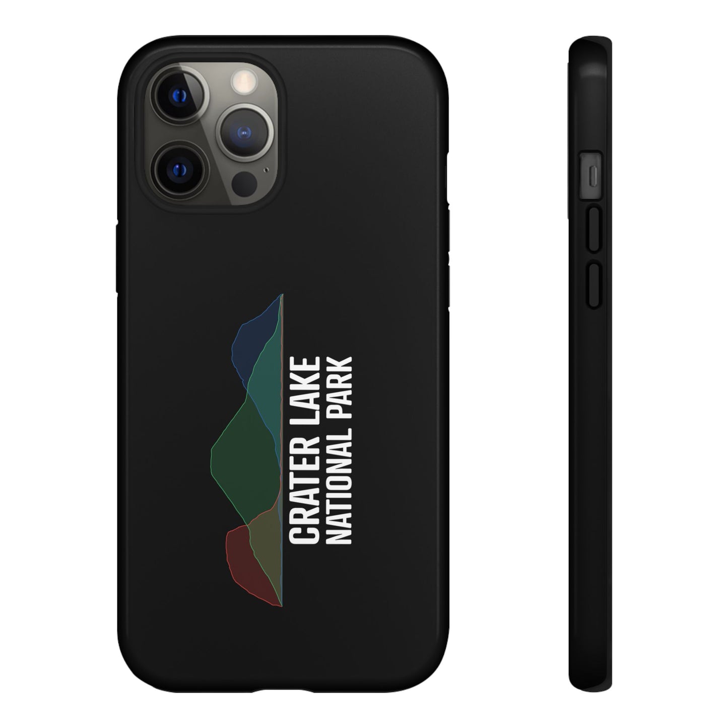 Crater Lake National Park Phone Case - Histogram Design